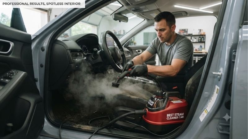 5 Best Steam Cleaner Cars: Top Interior Sanitizing Kits