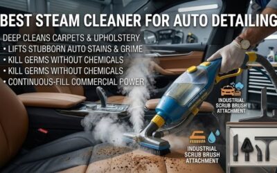8 Best steam cleaners for auto detailing: Pro mobile tools