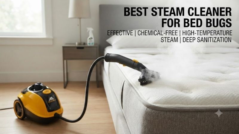8 Best steam cleaners for bed bugs: Thermal pest control