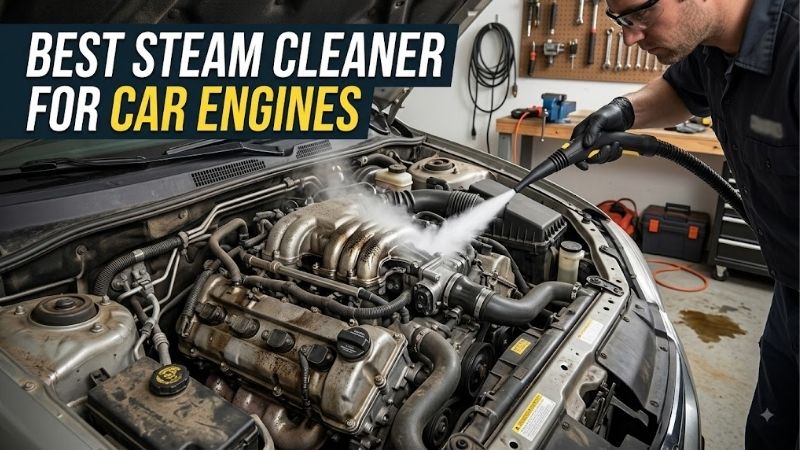 8 Best steam cleaners for car engines: Top powerful degreasers