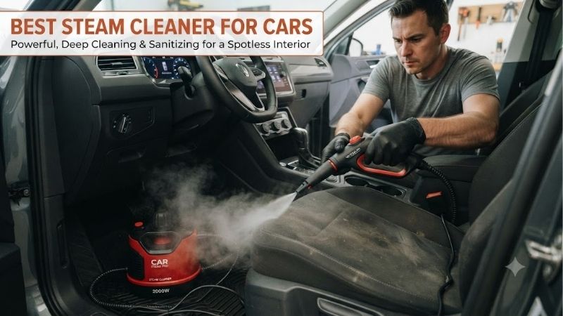 5 Best Steam Cleaners For Cars: Top Detailing Tools