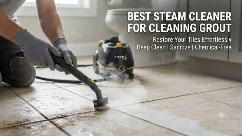 5 Best Steam Cleaners For Cleaning Grout: Top Tile Tools