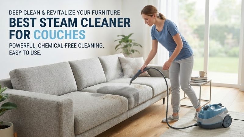 5 Best steam cleaners for couches: Top Picks Reviewed