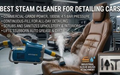 8 Best steam cleaners for detailing cars: Expert options