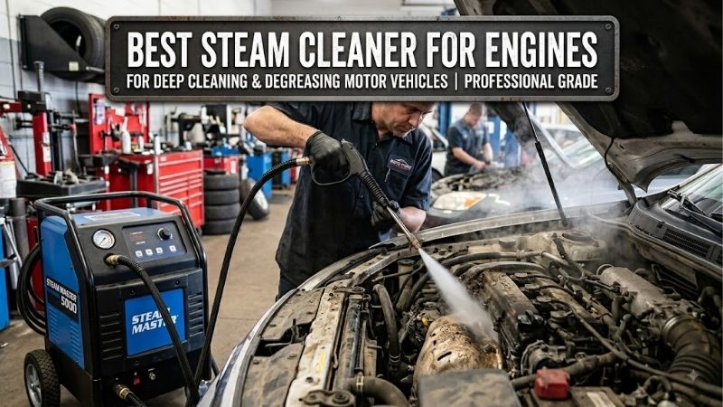 8 Best Steam Cleaners for Engines: Top High-Pressure Washers