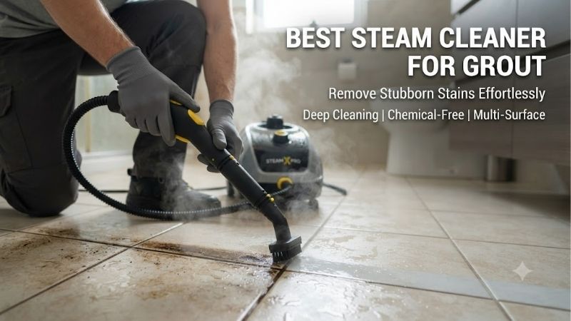 5 Best Steam Cleaners For Grout: Top Tile Stain Removers