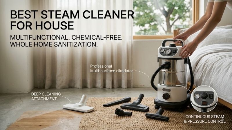 8 Best Steam Cleaners for House: Top Multi-Surface Tools
