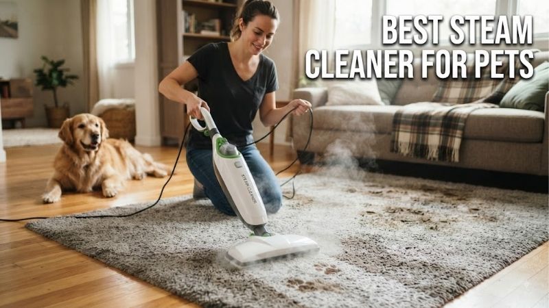 8 Best Steam Cleaners for Pets: Power Clean Stains Fast