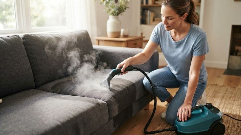 5 Best Steam Cleaners For Upholstery: Top Fabric Care