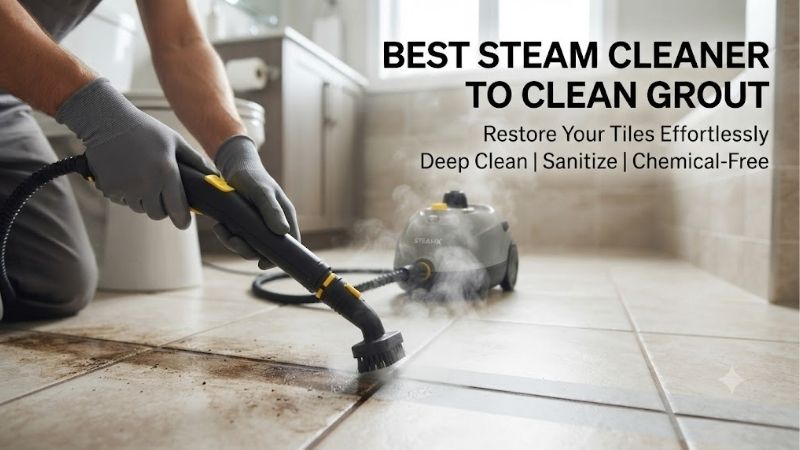 5 Best Steam Cleaners To Clean Grout: Top Tile Solutions