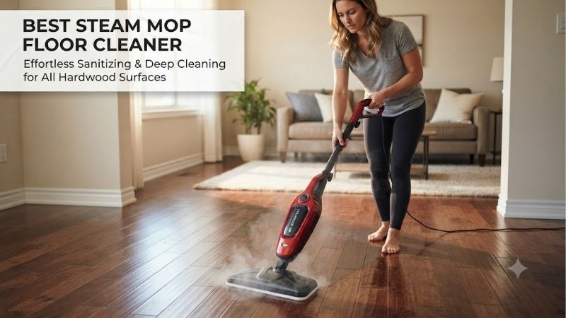 5 Best Steam Mop Floor Cleaners: Top Rated Hard Surfaces