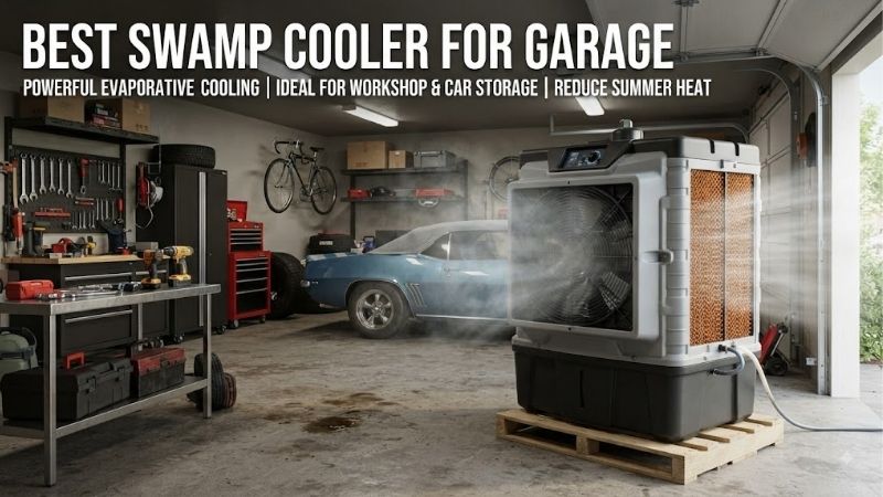 8 Best swamp coolers for garage: Top Portable Air Coolers