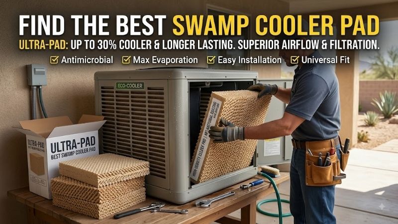 8 Best swamp cooler pads: Top replacement cooling media