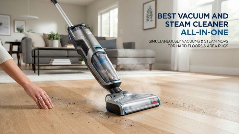 8 Best vacuum and steam cleaner all-sin-one: Dual tools