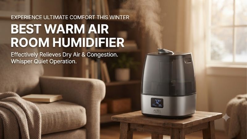 5 Best Warm Air Room Humidifiers: Heated Steam Comfort
