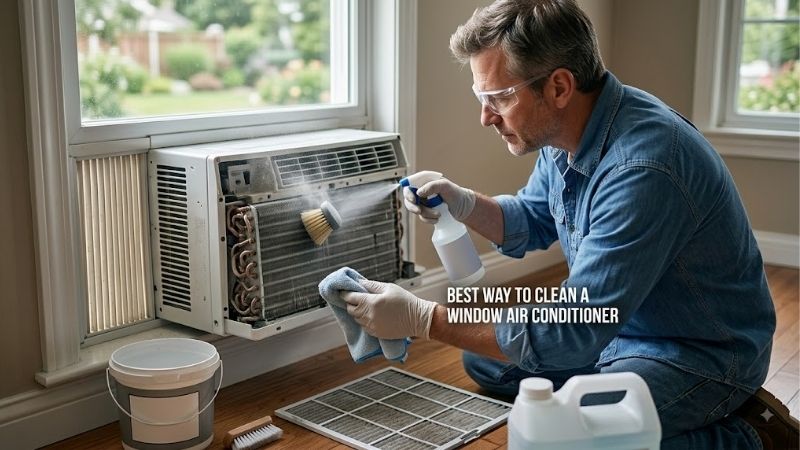 8 Best Ways To Clean A Window Air Conditioner: Easy Steps