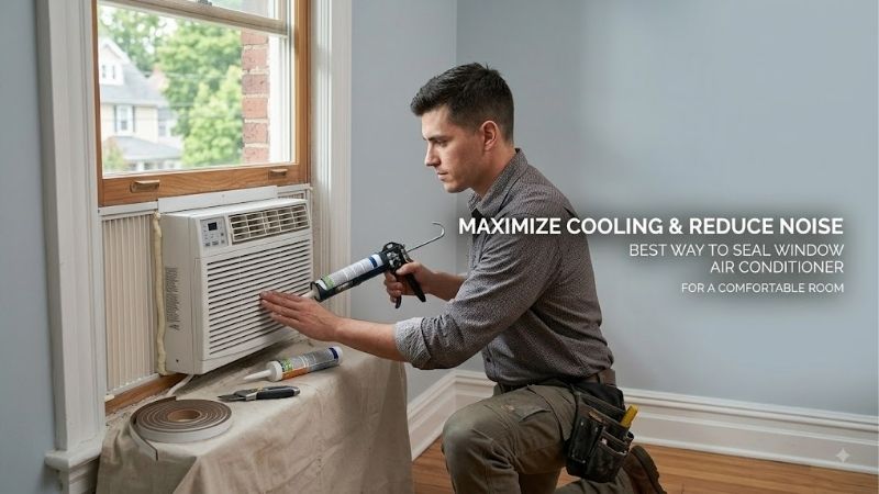 8 Best Ways to Seal Window Air Conditioner: Top Easy Methods