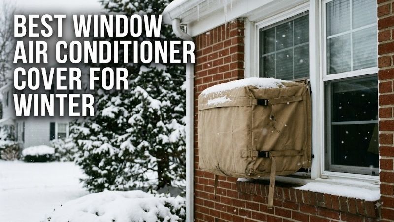 8 Best window air conditioner covers for winter: Top Picks