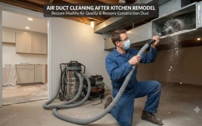 Air duct cleaning after kitchen remodel: Essential steps
