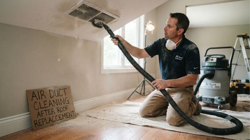 Air duct cleaning after roof replacement: Essential Guide