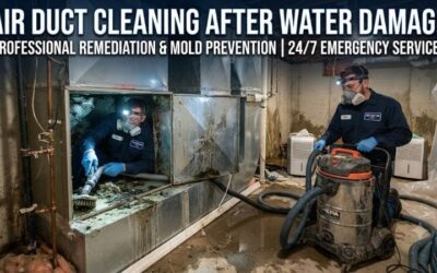 Air duct cleaning after water damage: Critical solutions