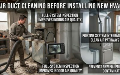 Air Duct Cleaning Before Installing New HVAC: Key Benefits