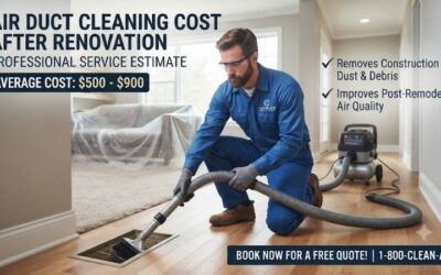 Air duct cleaning cost after renovation: Price guide