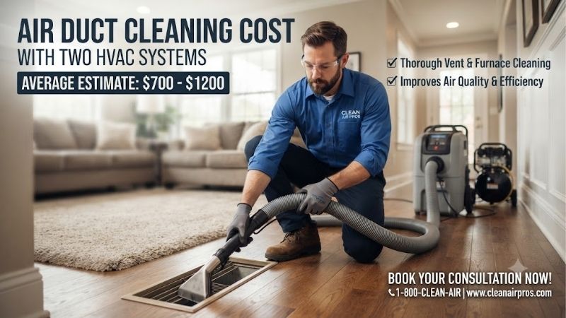 air-duct-cleaning-cost-with-two-hvac-systems