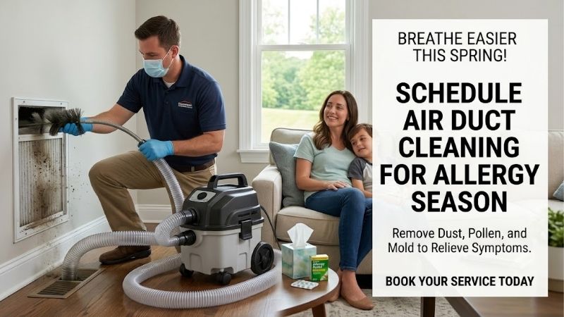 Air Duct Cleaning for Allergy Season: Pure Air Relief Air Duct Cleaning for Allergy Season: Pure Air Relief
