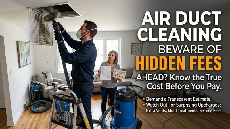 Air Duct Cleaning Hidden Fees: Avoid Common Service Traps