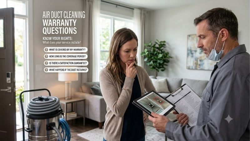 Air Duct Cleaning Warranty Questions: Top Protection Tips