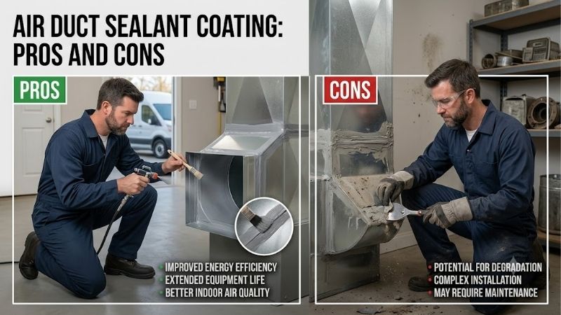Air Duct Sealant Coating Pros and Cons: Key Facts