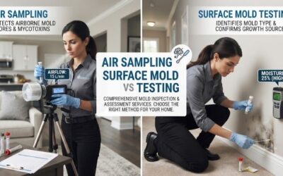 Air Sampling vs Surface Mold Testing: Accuracy & Guide