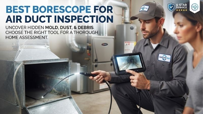 Best Borescope For Air Duct Inspection: Top Inspection Tools