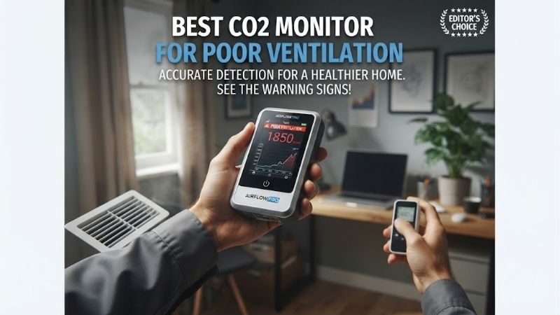 Best CO2 Monitor For Poor Ventilation: Top Indoor Picks