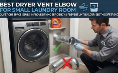 Best Dryer Vent Elbow For Small Laundry Room: Space Guide