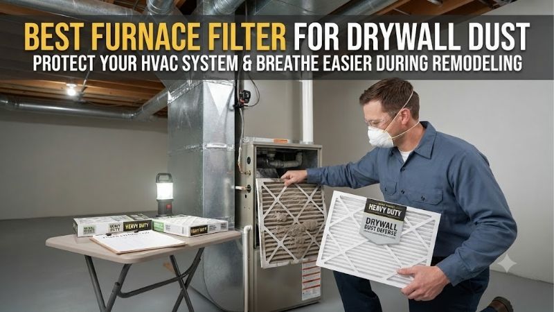 Best furnace filter for drywall dust: Top clean choices
