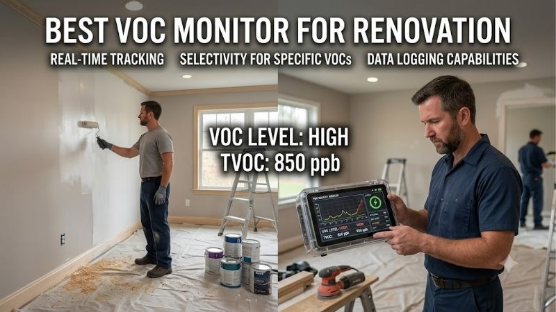 Best VOC Monitor for Renovation: Top Indoor Air Units