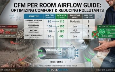 CFM Per Room Airflow Guide: Sizing HVAC Ventilation