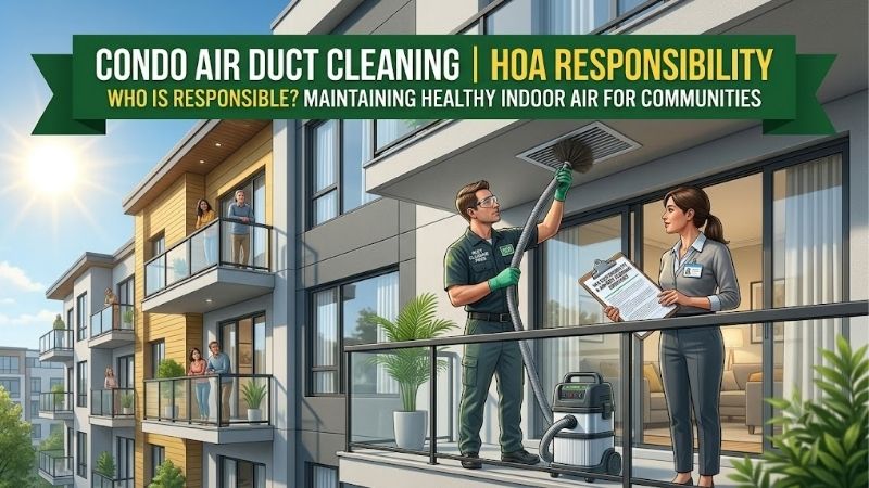 Condo air duct cleaning hoa responsibility: Key owner rules