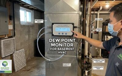 Dew Point Monitor for Basement HVAC: Moisture Control Tool