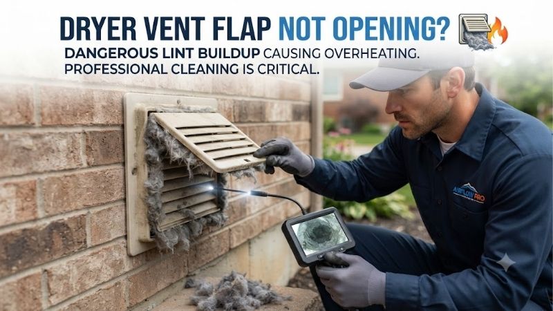Dryer Vent Flap Not Opening: Easy Troubleshooting & Repairs