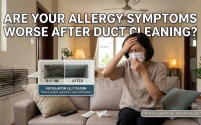 Duct Cleaning Allergy Symptoms Worse: Causes & Solutions