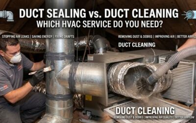 Duct sealing vs duct cleaning: What Is The Difference Now