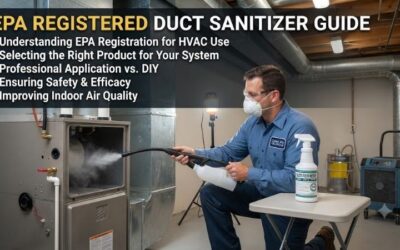 Epa registered duct sanitizer guide: HVAC safe treatment