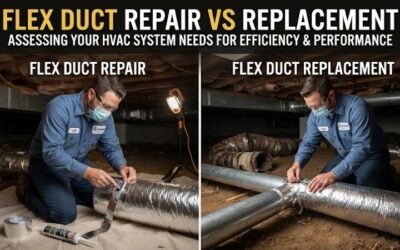 Flex duct repair vs replacement: Best decision guide