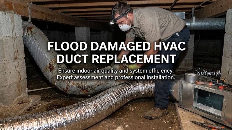 Flood damaged hvac duct replacement: Complete guide to fix