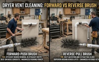 Forward vs reverse dryer vent brush: Which One Is Better?