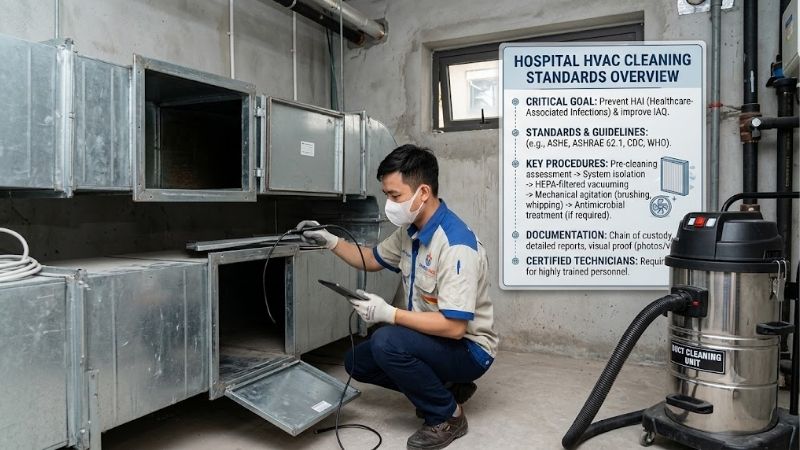 Hospital HVAC Cleaning Standards Overview: Infection Control