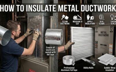 How to insulate metal ductwork: Stop HVAC Heat Loss Fast